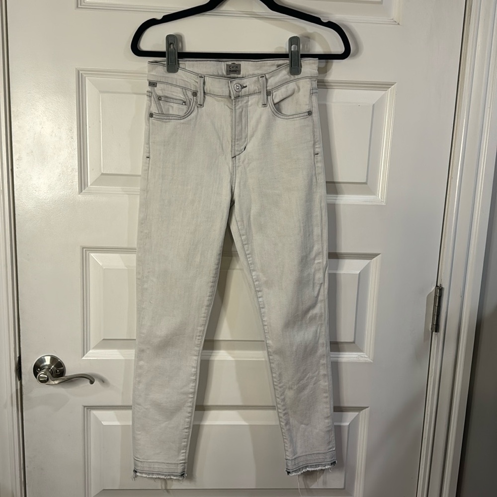 Citizens of Humanity Rocket Crop High Rise Skinny Jeans